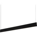 Ideal Lux - Lustră LED pe cablu STEEL LED/24W/230V 3000K CRI 90 120 cm negru